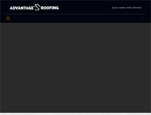 Tablet Screenshot of advantageroofingsf.com